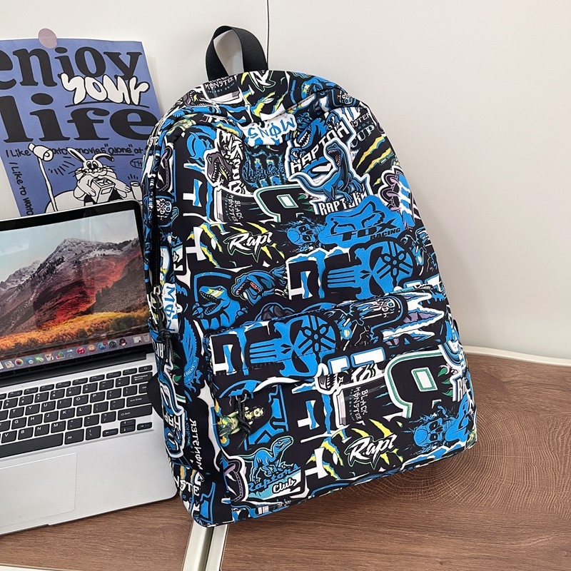 Unisex Oxford ruksak 20–35 L, kompatibilan s 11-inčnim laptopom, remen s zračnom jastučićem, studentski kampus stil