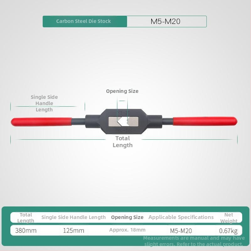 Xiaqiu Sada závitovania a dier – Ručný nástroj pre metrické a imperiálne závity (taps a dies) Model 1010835263
