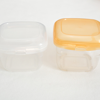 Δοχείο αποθήκευσης βρεφικής τροφής με καπάκι, PP πλαστικό, κατάλληλο για κατάψυξη, φορητό, για πουρέ λαχανικών και φρούτων
