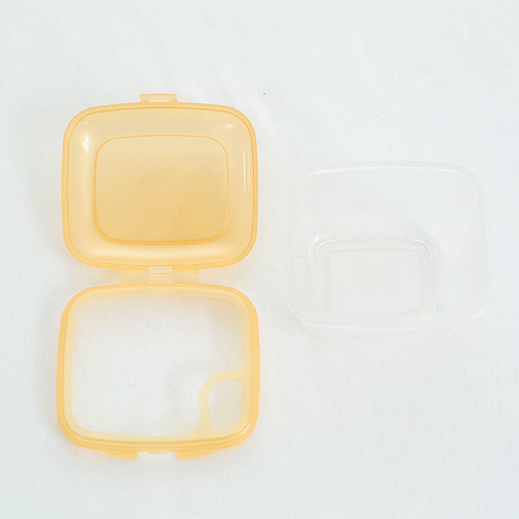 Δοχείο αποθήκευσης βρεφικής τροφής με καπάκι, PP πλαστικό, κατάλληλο για κατάψυξη, φορητό, για πουρέ λαχανικών και φρούτων