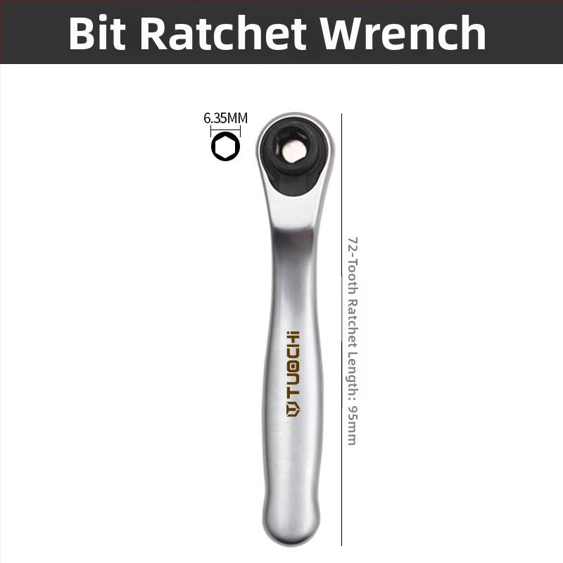 Σετ μπιτ για ηλεκτρικό κατσαβίδι Tuochi, από S2 κράμα εργαλείων χάλυβα, μη μαγνητικό, περιλαμβάνει πλήρες σετ μπιτ