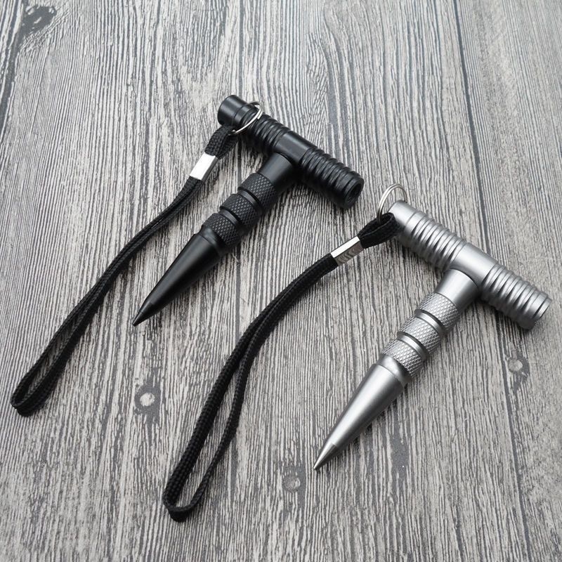 Risheng odvojiva taktička olovka za samoodbranu, aluminijska legura, alat za preživljavanje