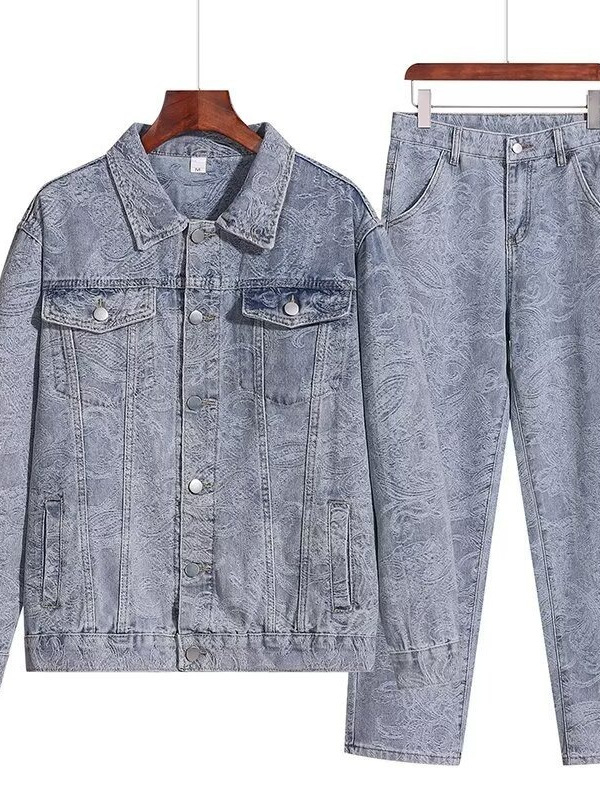 Harajuku denim komplet: jednostavan, svestran i moderan japanski stil