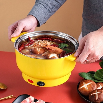 Električna posuda za kuhanje s kapacitetom 2-3 L, unutarnja posuda od nehrđajućeg čelika, snaga 801-1000 W, regulacija temperature i zaštita od presušivanja