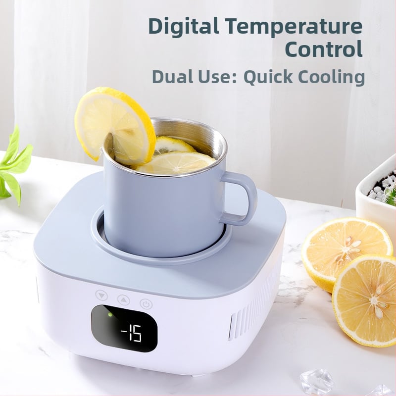 USB napájaný mini chladič a ohrievač nápojov — model HD-09L, 90W, 220V