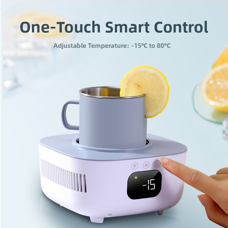 USB napájaný mini chladič a ohrievač nápojov — model HD-09L, 90W, 220V