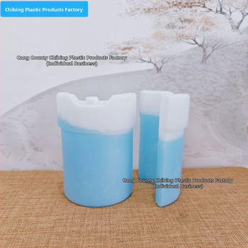 Ľadová krabička na materské mlieko — prenášateľná, rýchle chladenie, plast