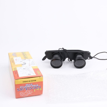 Binoclu de pescuit cu telescop, montat pe cap, 3x mărire, model 20356, pentru observarea plutelor