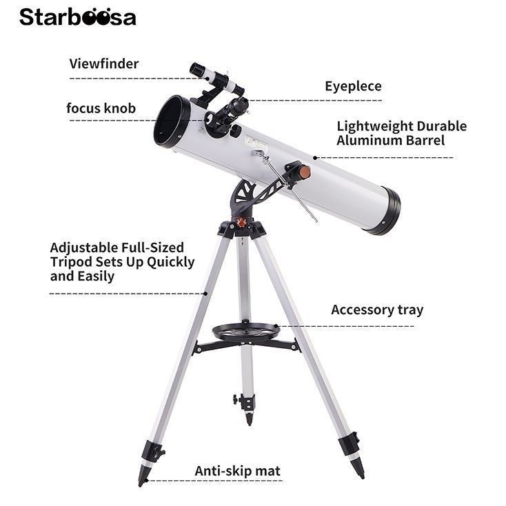 Boxia Telescop astronomic pentru observații stelare, destinat activităților în aer liber, Origine: Ningbo, Fără import