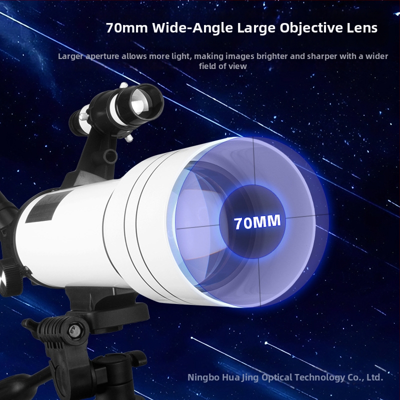 Feirsh F70400M teleskop za astronomiju s visokim povećanjem za promatranje zvijezda i Mjeseca
