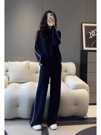 Ženski dvodijelni elegantni kostim set, poliester, bez glačanja, jesen 2025, brend Pukali, elegantan stil za posao