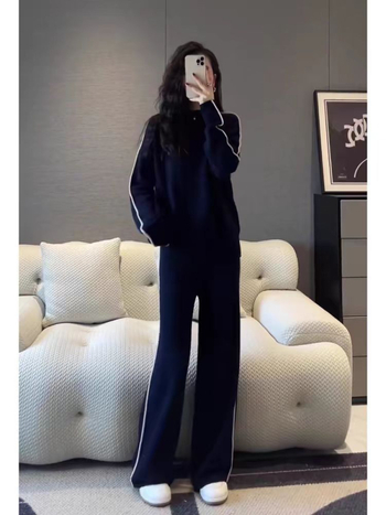 Ženski dvodijelni elegantni kostim set, poliester, bez glačanja, jesen 2025, brend Pukali, elegantan stil za posao