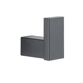 Монтирана на стена закачалка за дрехи от 304 неръждаема стомана — квадратна единична закачалка, модерен минимализъм, тегло 70 g