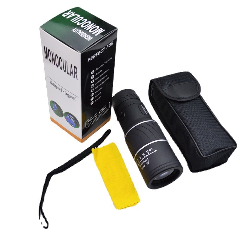Monokularni teleskop 16x52, objektiv 52 mm, visoko povećanje, HD optika, model Veliki monokular 16X52