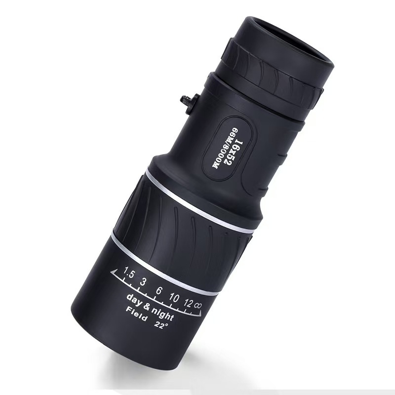 Monokularni teleskop 16x52, objektiv 52 mm, visoko povećanje, HD optika, model Veliki monokular 16X52