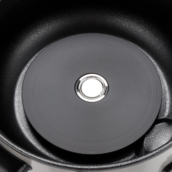 Daming električni lonac s gumbom – višenamjenski all-in-one kuhinjski lonac, 4–5 L, nelepljivo unutarnje dno, nehrđajući čelik, 1200–1500 W, para, kuhanje, dinstanje