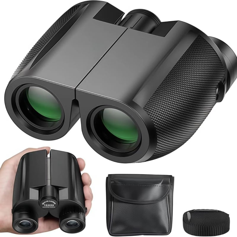 Binoclu 10x, câmp vizual ultra-larg, model 10-25, pupila de ieșire 2,5 mm, câmp vizual 100 m/1000 m