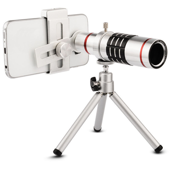 Teleskop monocular digital pentru telefon mobil — 18x mărire, pupila de ieșire 4 mm, câmp vizual 67°, model B-12