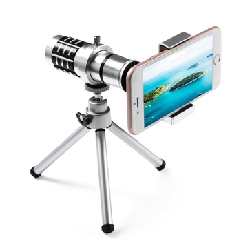 Teleskop monocular digital pentru telefon mobil — 18x mărire, pupila de ieșire 4 mm, câmp vizual 67°, model B-12