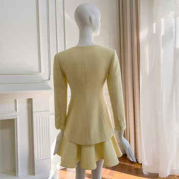 Igilila Costum fustă cu sacou, croială prin colaj, toamnă 2025