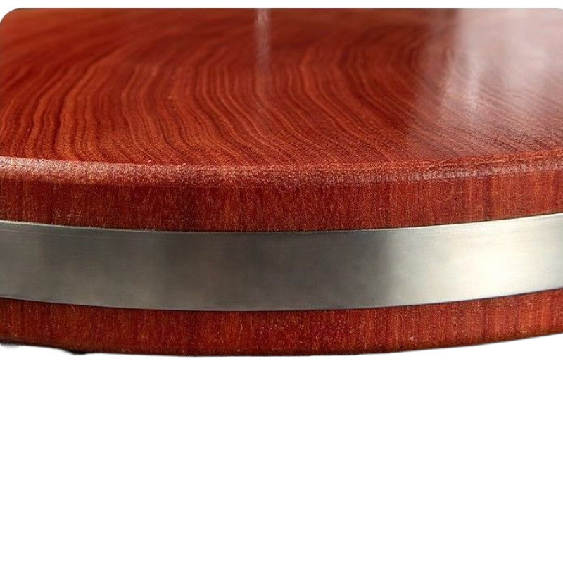 Placǎ rotundă de tăiere din silicon alimentar; antibacteriană, bacteriostatică și anti-mold; model XMApziXN