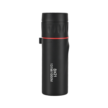 8x21 Monocular Telescope pentru observarea păsărilor în aer liber – portabil, suport pentru telefon, unghi larg HD