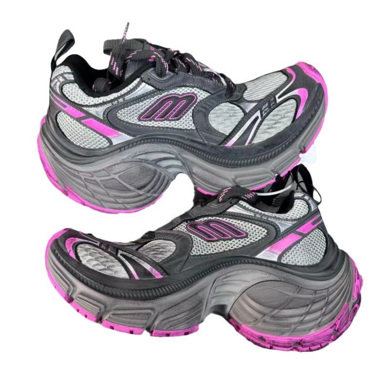 Muške tenisice Dad Shoes s platnenim gornjim dijelom, potplat od tele tetive, klinasti potpetica, vulkanizirana konstrukcija, prozračne i lagane