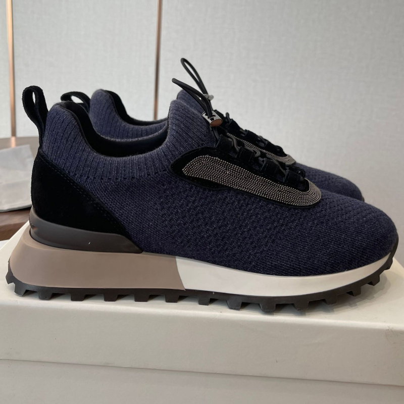 Talijanski BC ženske tenisice od vunene pređe, Fly-Knit dizajn, ručno našivane perle – moderne svakodnevne sportske cipele
