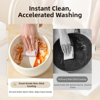 MC-XZE2017 Elektrická varná nádoba s parnou vložkou, kapacita do 2 l, 2 vrstvy, vnútorný tank z nehrdzavejúcej ocele, mechanické ovládanie, gril a shabu-shabu, pre 4–5 porci