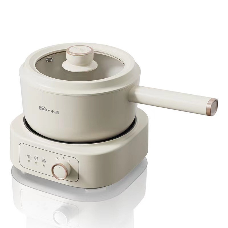 Bear Električna posuda za kuhanje za kućanstvo i dom učenika, kapacitet 2–3 L, snaga 1001–1200 W, mehaničko upravljanje, 220 V, model DHG-D25D1