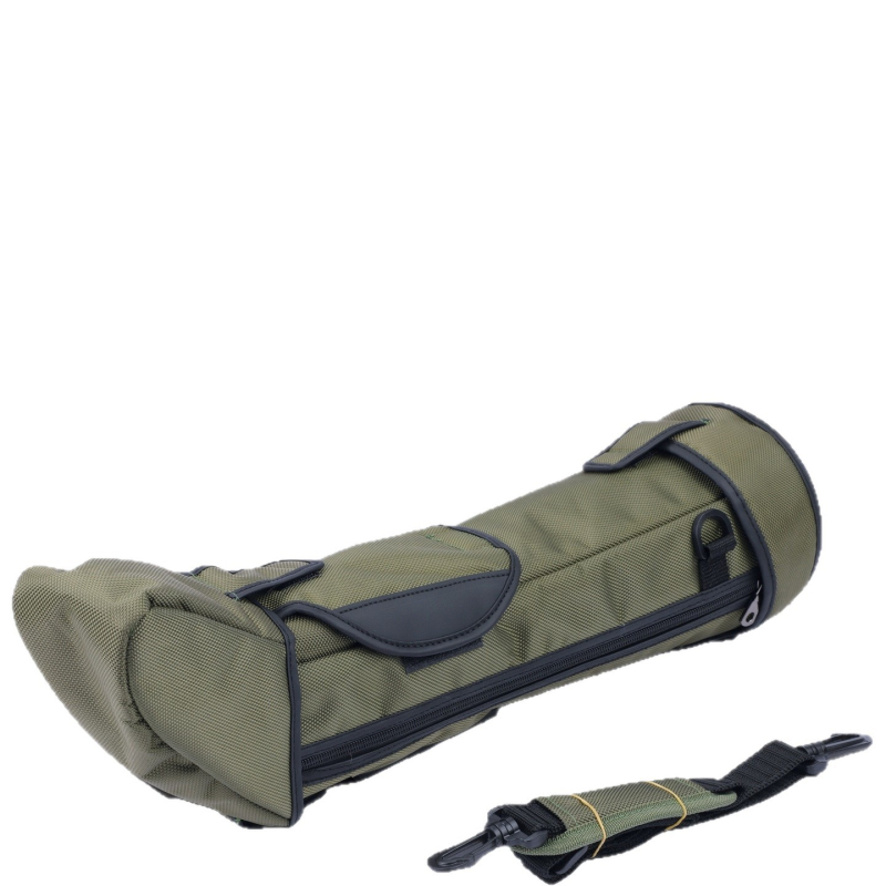 Madármegfigyeléshez való teleszkópos tároló táska, vízálló, ütéscsillapító kialakítással és vállon hordozható, kültéri használatra