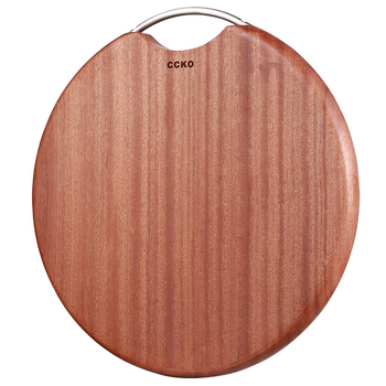 CCKO kerek formájú tömörfa vágódeszka otthoni használatra, 2020-ban jelent meg.