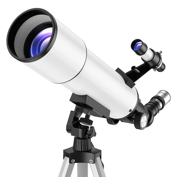 50080 teleskop za astronomiju, promjenjivo povećanje, 80 mm otvor, HD optika, dvostruka namjena za nebo i zemlju
