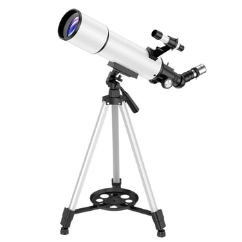 50080 teleskop za astronomiju, promjenjivo povećanje, 80 mm otvor, HD optika, dvostruka namjena za nebo i zemlju