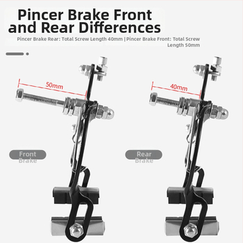 Hunting Speed Xdbkqxz-880 Mechanická brzda s čeľusňou pre bicykel – univerzálna predná a zadná montáž