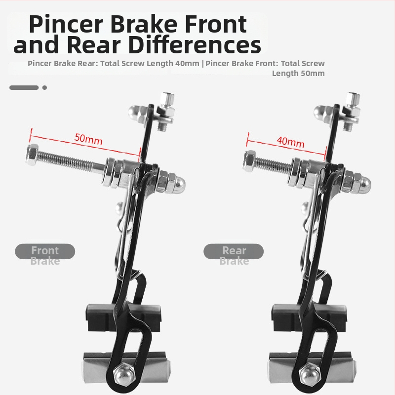 Hunting Speed Xdbkqxz-880 Mechanická brzda s čeľusňou pre bicykel – univerzálna predná a zadná montáž