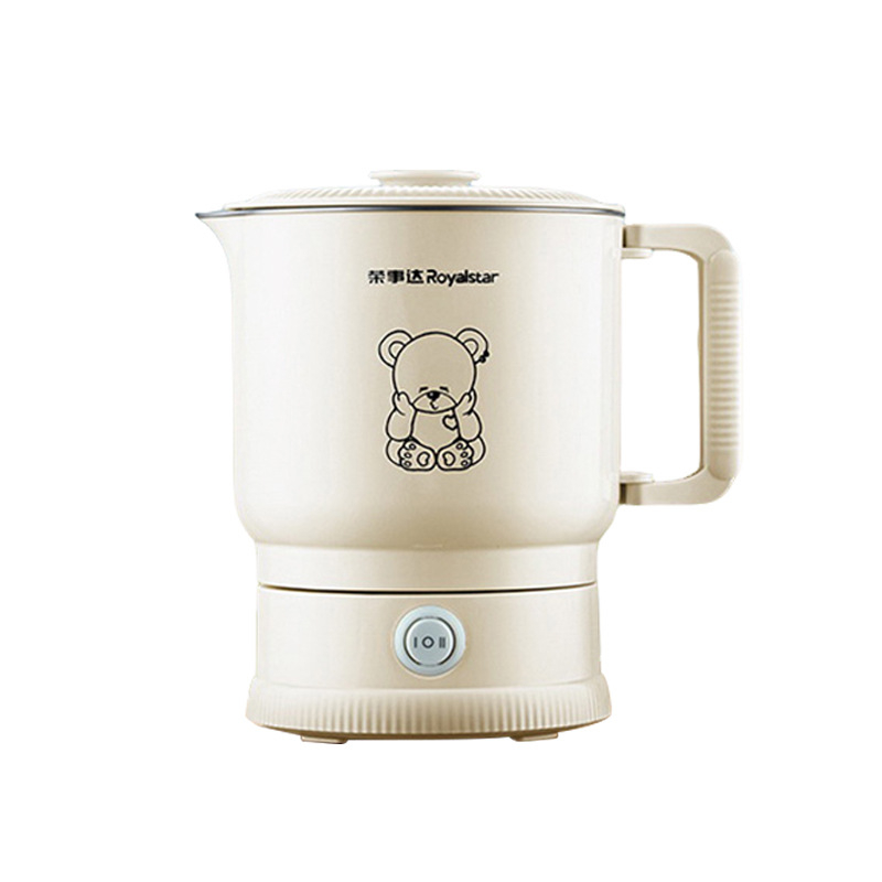 Oală electrică de gătit, compactă și portabilă, model DZG08M, capacitate până la 2 L, potrivită pentru 2–3 persoane, curățare ușoară, fără montaj