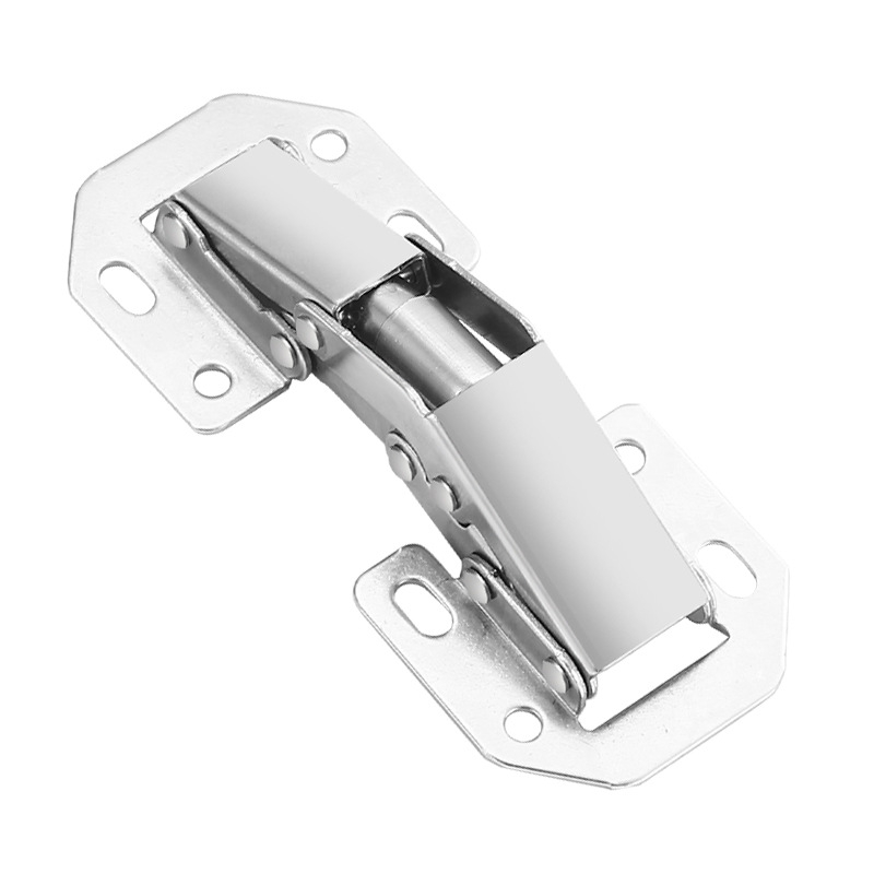 Bridge frog hinge, funcționare hidraulică silențioasă, montaj deschis, oțel laminat la rece, placare electroplatină
