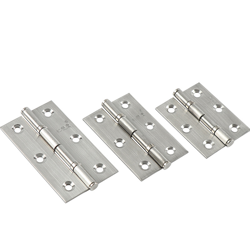 Balama din oțel inoxidabil cu rulment pentru uși de dulap – Finisaj periat, design modern