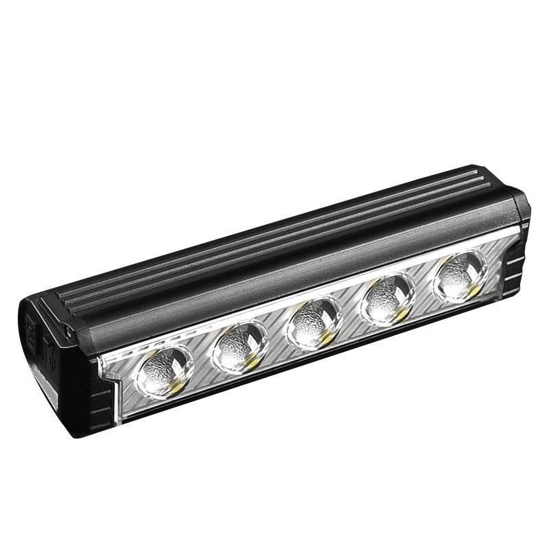 Kvdi prednje svjetlo za bicikl, aluminijsko kućište, Type-C punjenje, pet načina