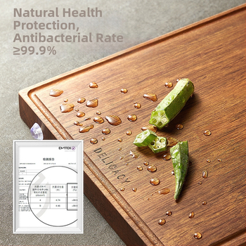 PM drvena daska za rezanje za kuhinju, dvostrana, antibakterijska, otporna na plijesan, za kućnu upotrebu