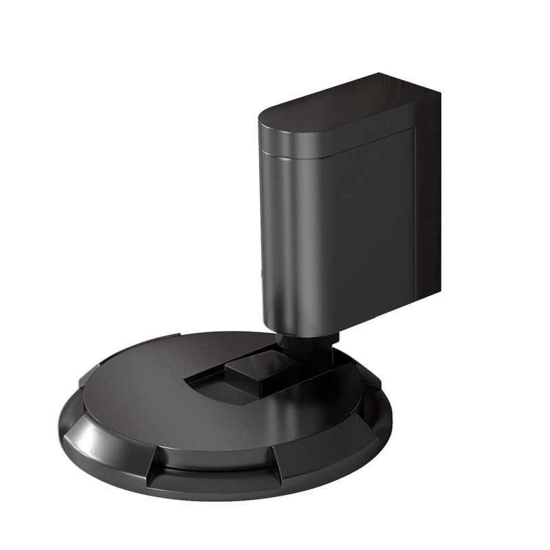 Stopper mecanic pentru ușă cu aspirație pe podea, fără găurire, aliaj de zinc, electroplacare, montare pe podea, control manual