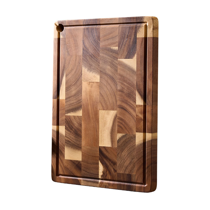 Tocător din lemn de acacia, dublu-sens, portabil, stil modern minimalist, model 2025, marcă Kmd/kemanduo