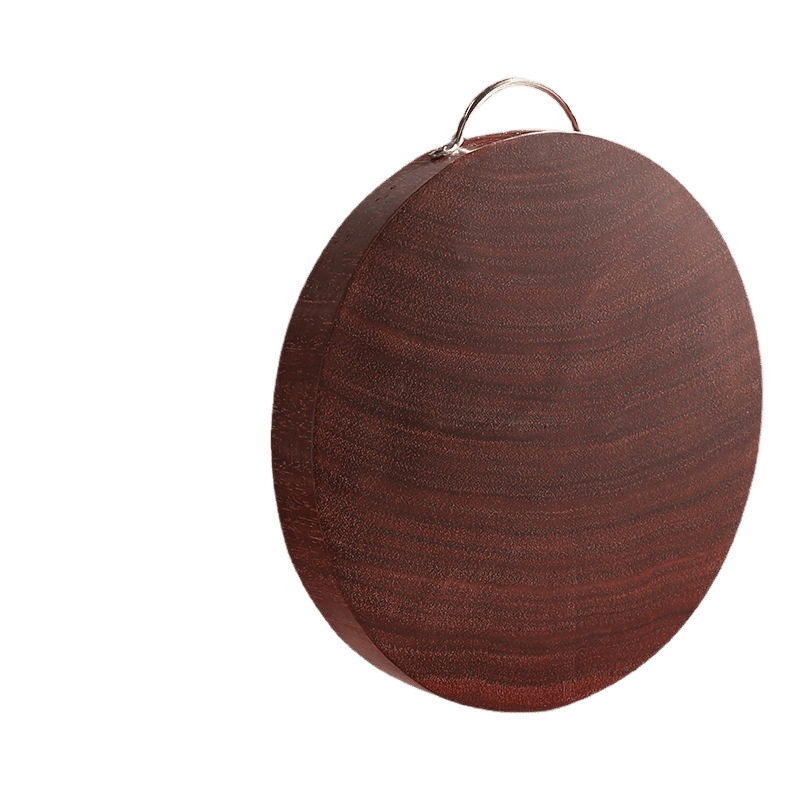 tocător din lemn masiv, rotund, pentru uz casnic, stil modern minimalist