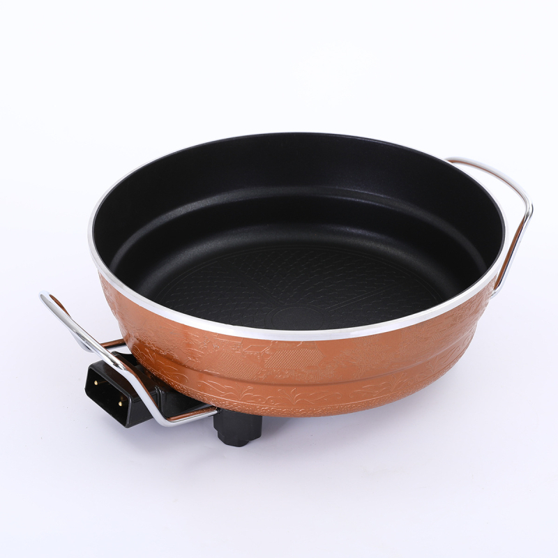 Πολυλειτουργικός ηλεκτρικός κάδος μαγειρέματος με ατμό, αλουμίνιο, 1500W, 220V, αντικολλητική επιφάνεια