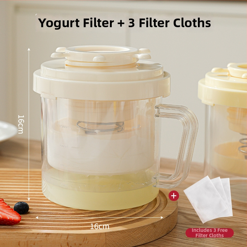 Grčki jogurt filter i separatori sirutke – kuhinjski gadget set, Fangda; materijali: PP/ABS/PS/nerđajući čelik; porijeklo: Wenzhou; izlazak: proljeće 2025