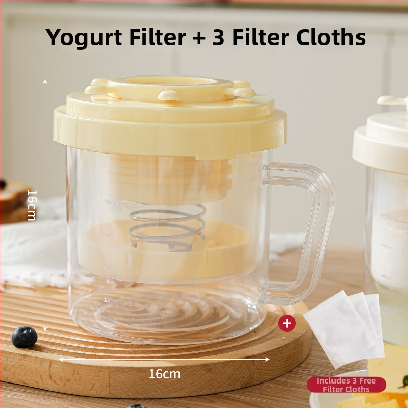 Grčki jogurt filter i separatori sirutke – kuhinjski gadget set, Fangda; materijali: PP/ABS/PS/nerđajući čelik; porijeklo: Wenzhou; izlazak: proljeće 2025