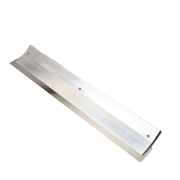 Șpaclu plat pentru curățarea cenușei, bază din oțel inoxidabil, mâner din aliaj de aluminiu, model QL001