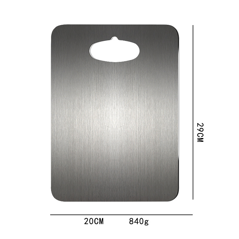 Tocător din oțel inoxidabil – antibacterian și rezistent la mucegai, pentru uz casnic, stil modern minimalist