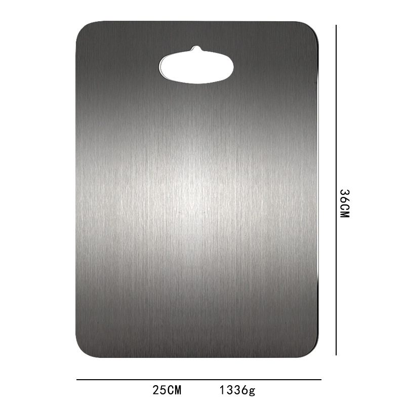 Tocător din oțel inoxidabil – antibacterian și rezistent la mucegai, pentru uz casnic, stil modern minimalist